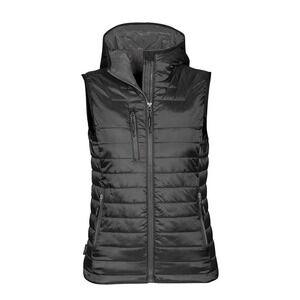 Stormtech Performance Gravity Thermal Hooded Vest Size XS Black Grey Winter NWT‎